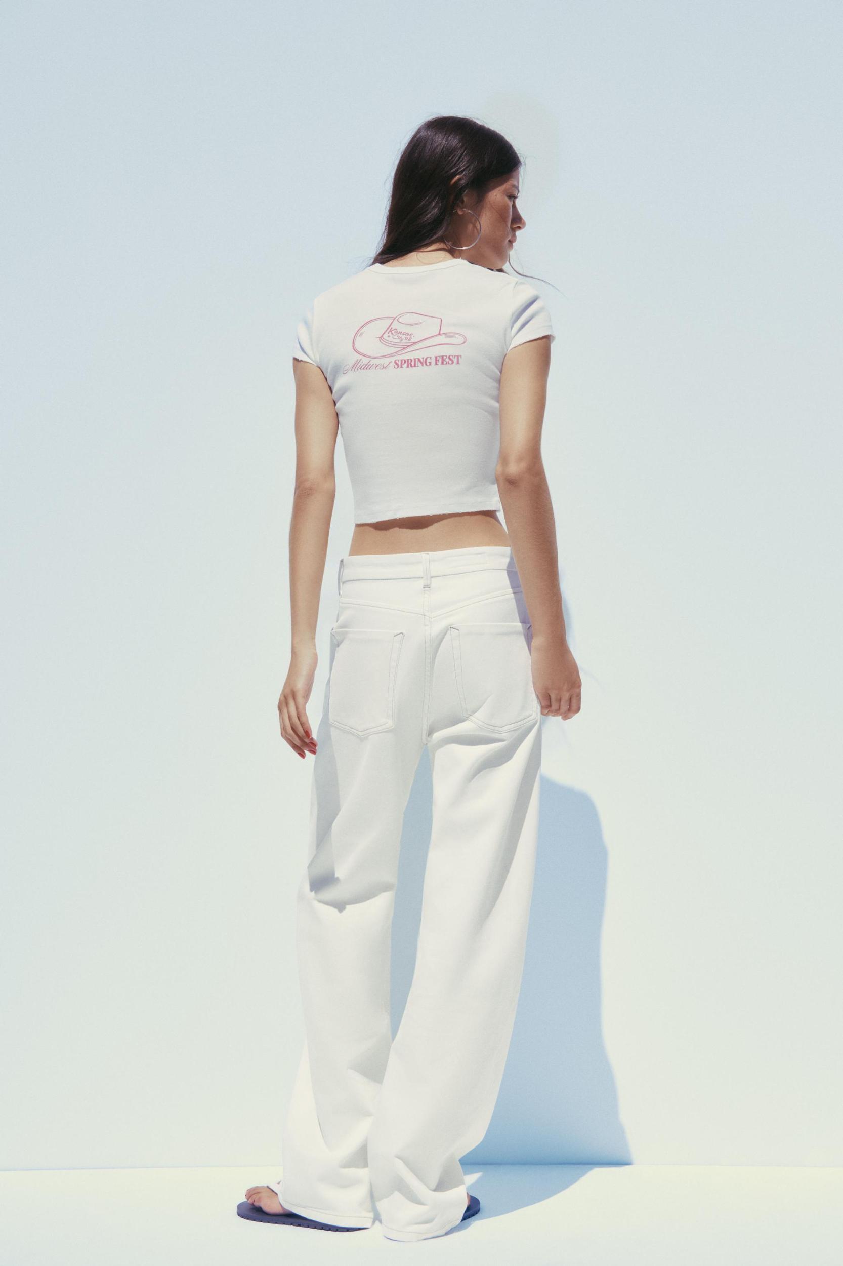 TRF CURVE HIGH-WAIST JEANS Product Image