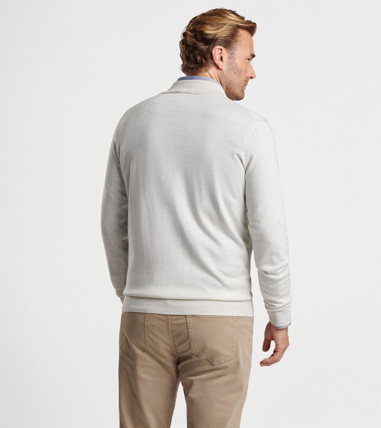 Autumn Crest Suede Trim Quarter-Zip Product Image