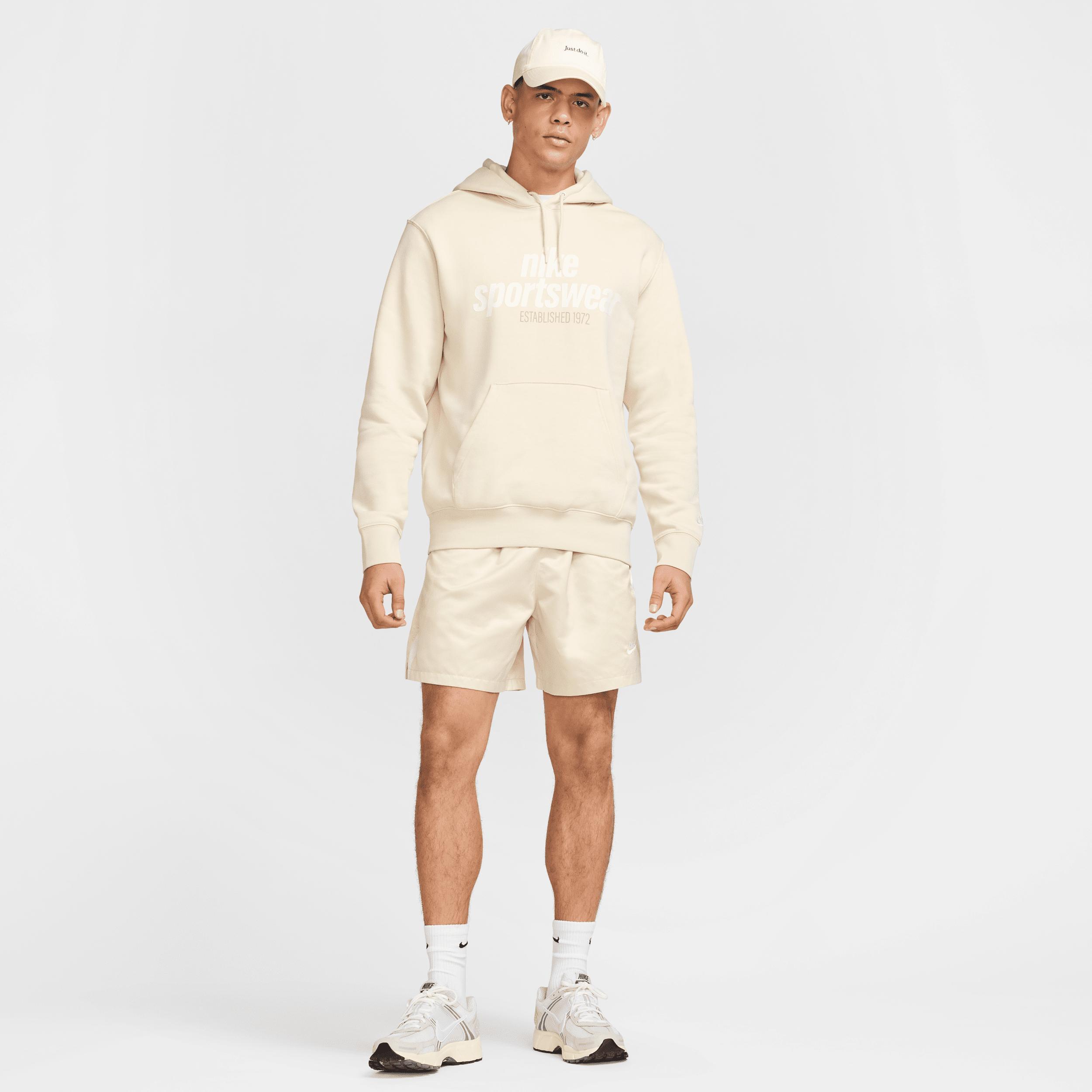 Nike Sportswear Club Graphic Hoodie Sweatshirt Mens at Urban Outfitters Product Image