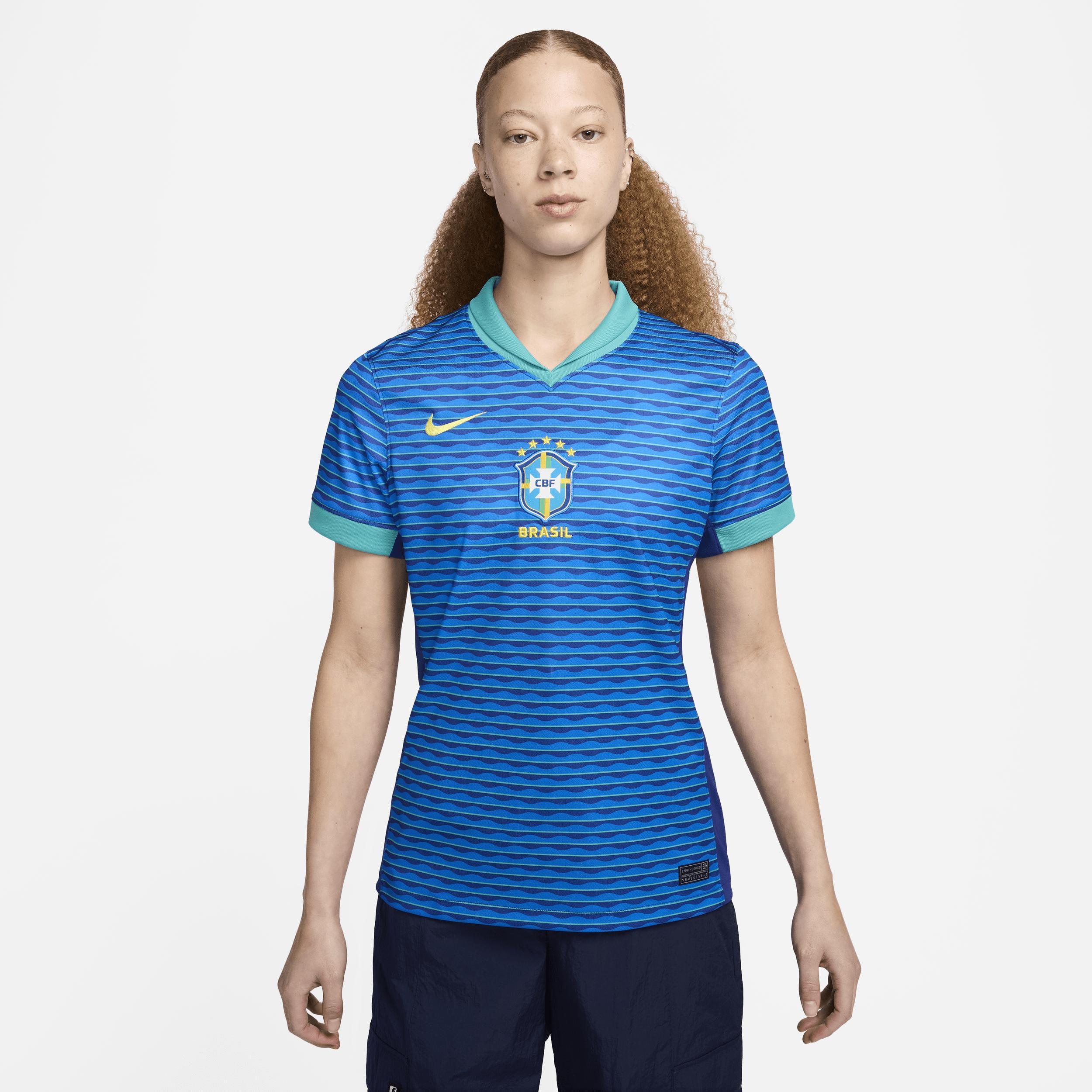 Brazil 2024 Stadium Away Nike Women's Dri-FIT Soccer Replica Jersey Product Image