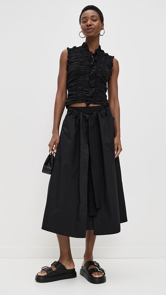 Lee Mathews Wendy Ruched Top | Shopbop Product Image
