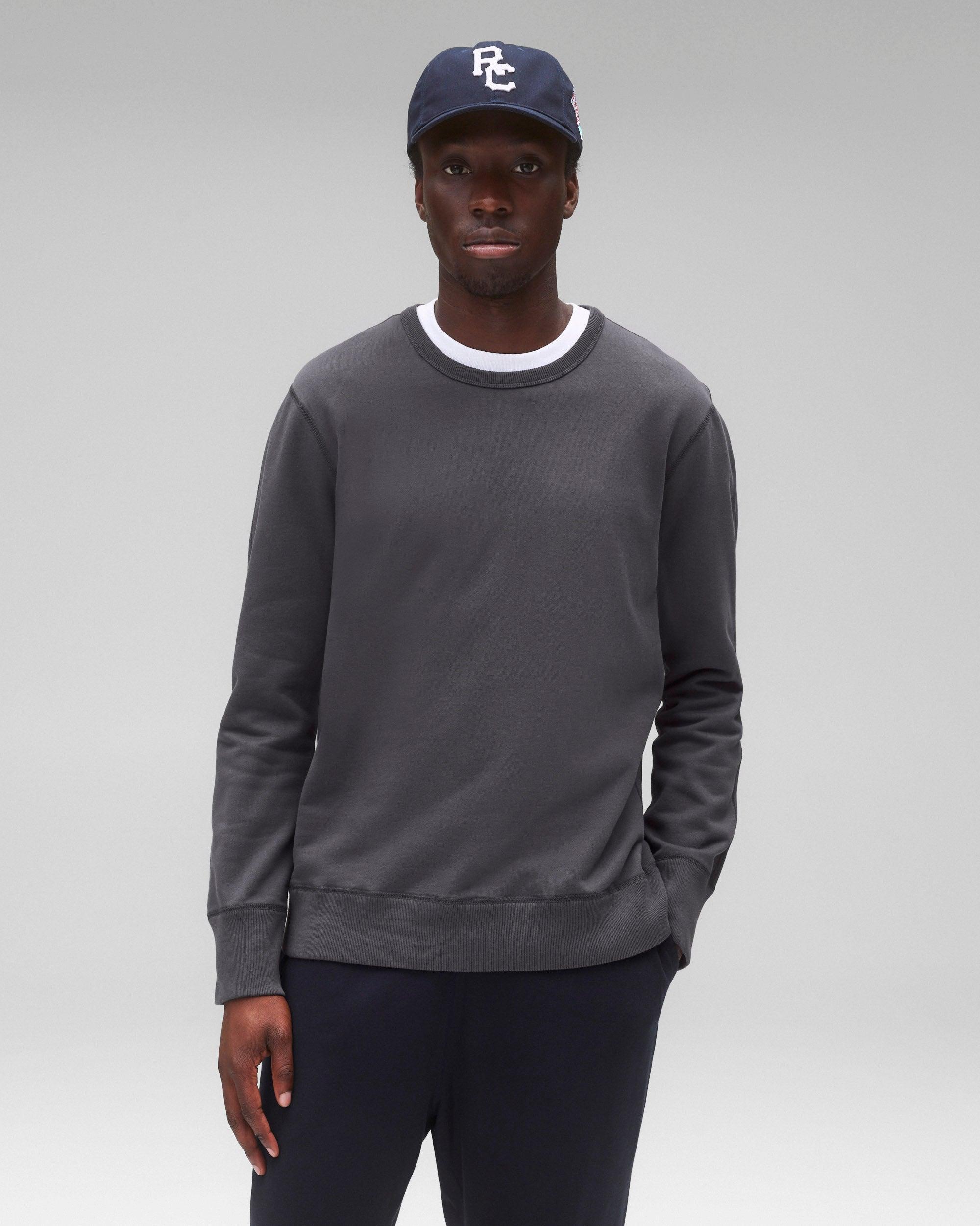 Midweight Terry Slim Crewneck Male Product Image