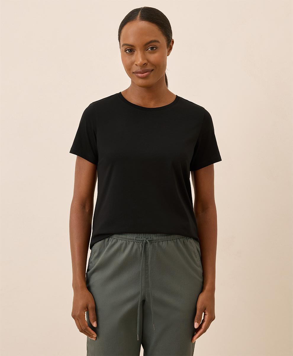 Womens Softspun Crew Neck Tee S Product Image