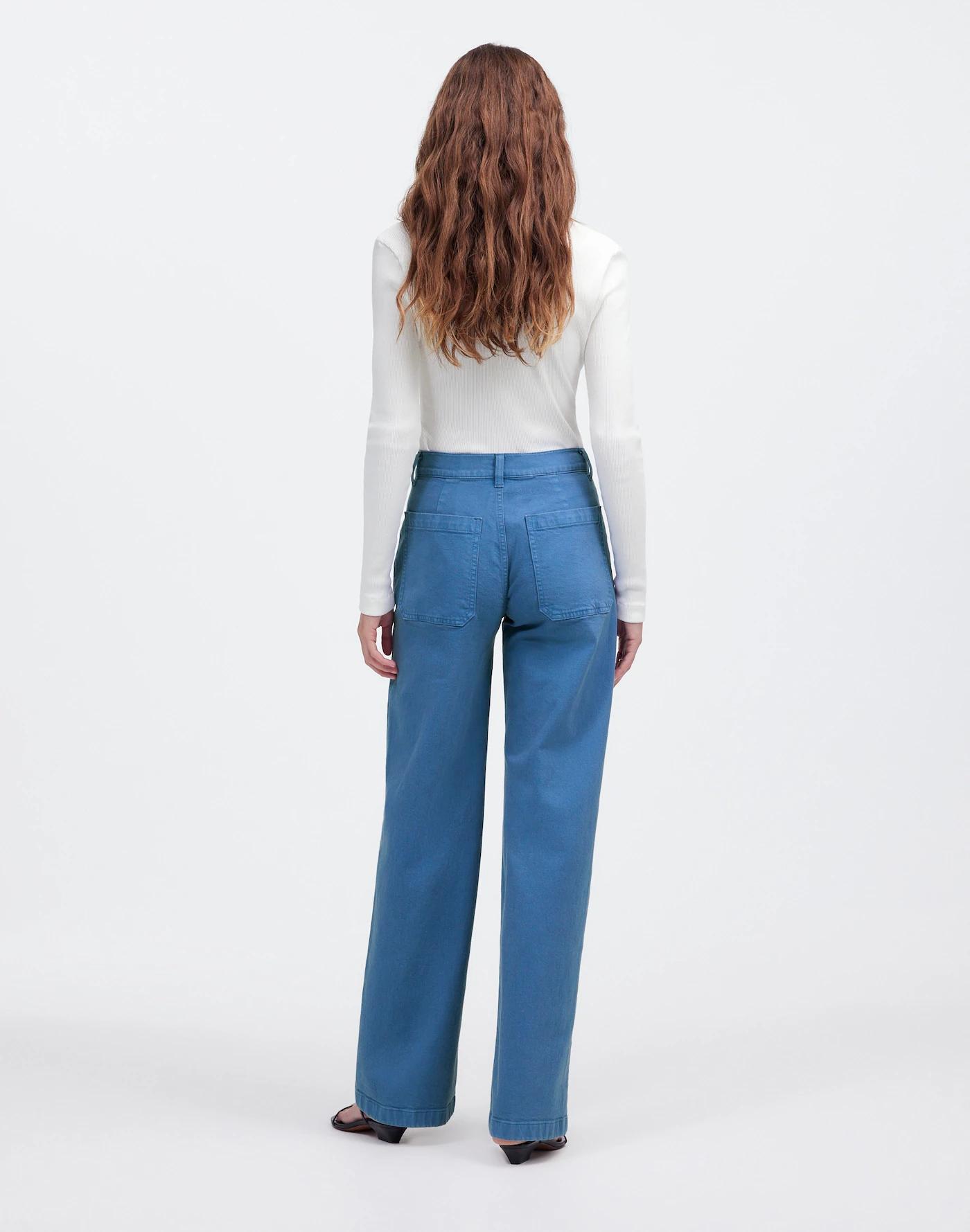 The Emmett Wide-Leg Pant: Patch Pocket Edition Product Image