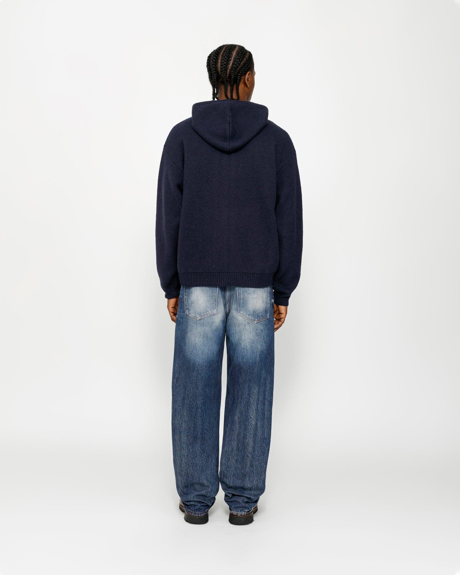 HOODED ZIP SWEATER Male Product Image
