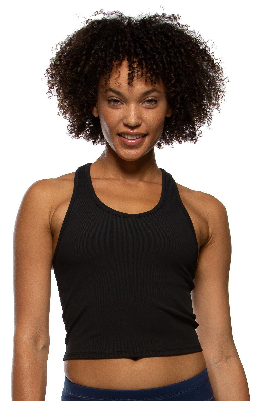 Rochelle Basic Crop Top - Salmon Female Product Image