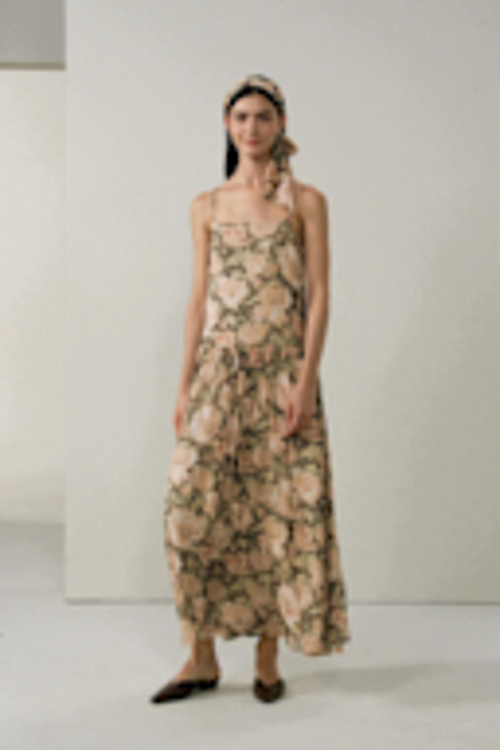 Poppy Whispered Scarf - Made With Liberty Fabric Product Image