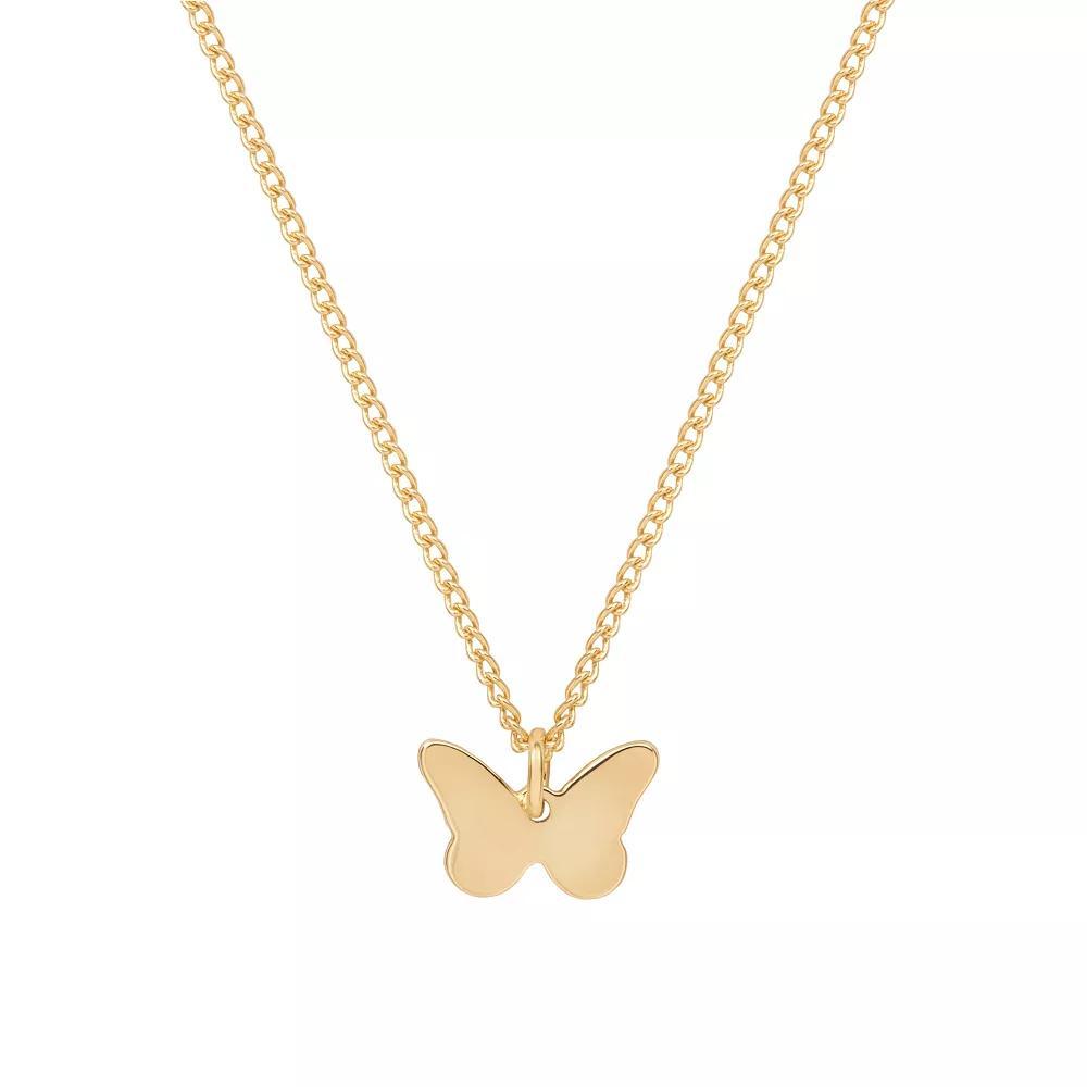 LC Lauren Conrad Butterfly Pendant Necklace, Women's, None Product Image