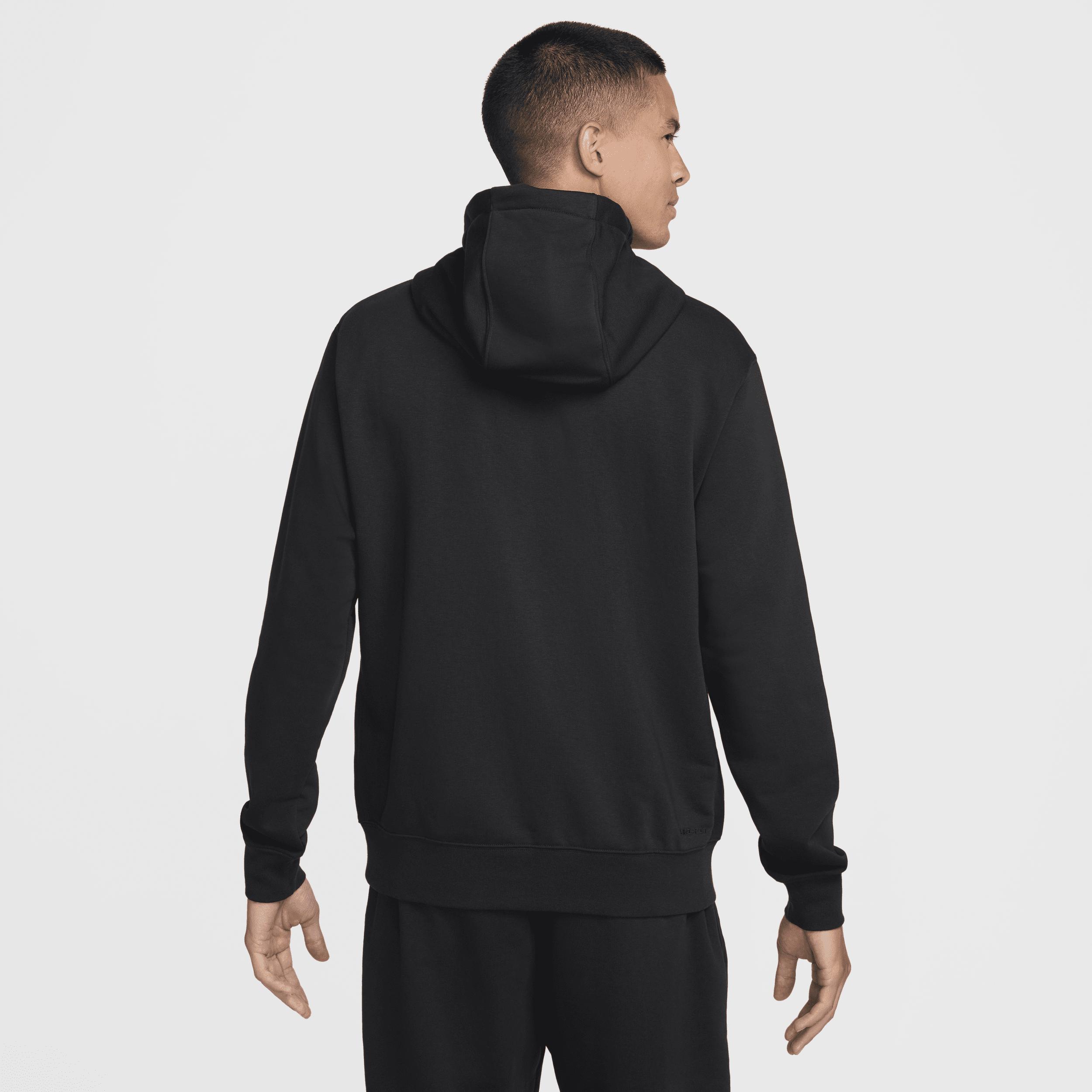 Nike Mens Swoosh Dri-FIT French Terry Pullover Fitness Hoodie Product Image