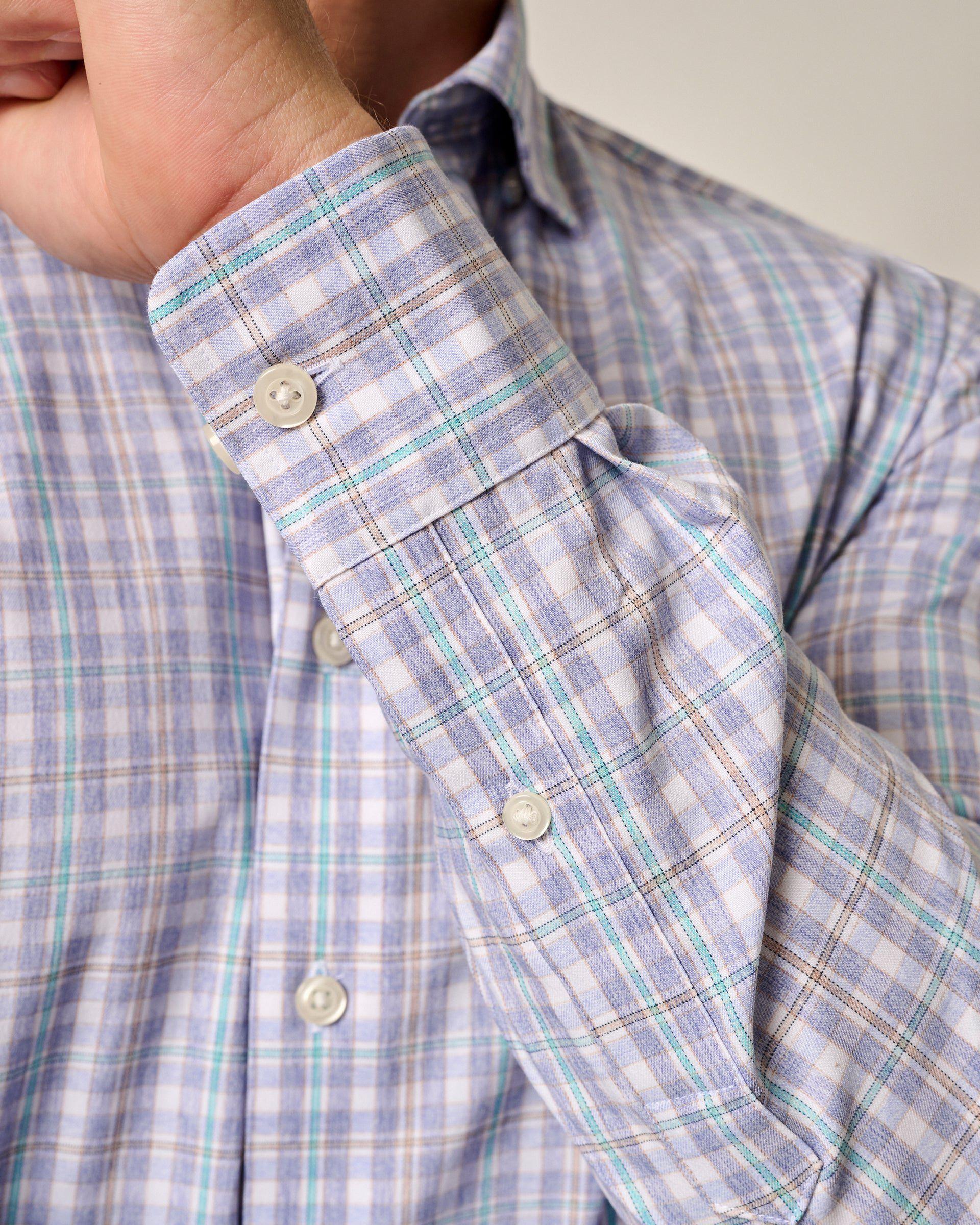 Performance Button Up Shirt - Bruin Male Product Image