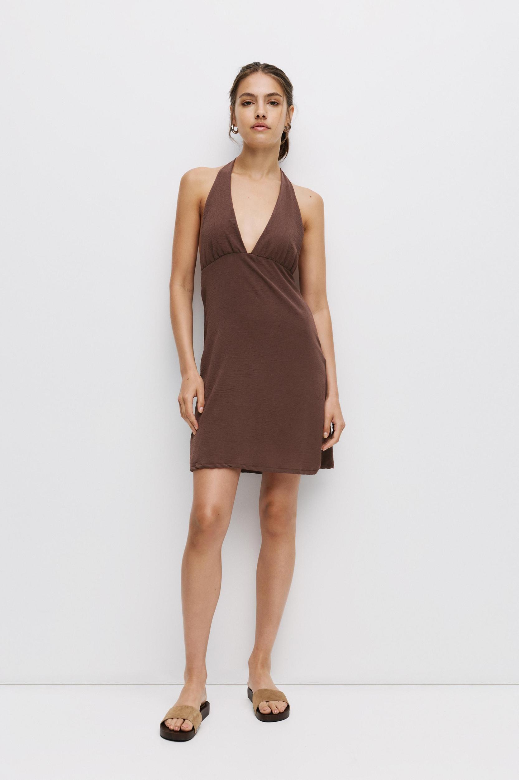 Short halter dress Product Image