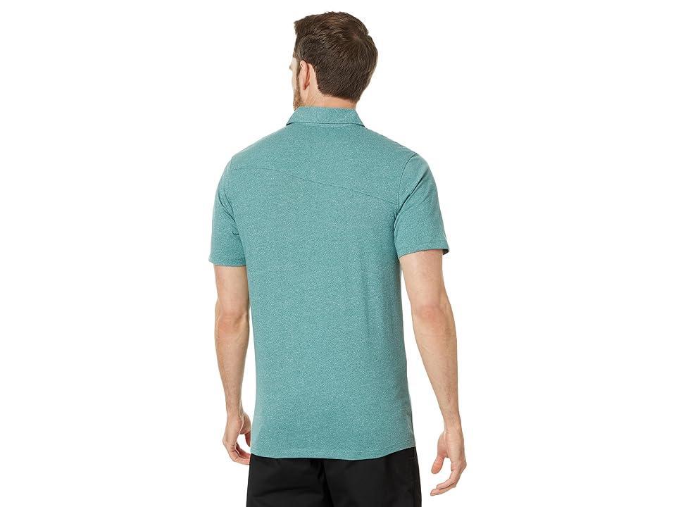 Volcom Wowzer Polo (Sea ) Men's Short Sleeve Knit Product Image