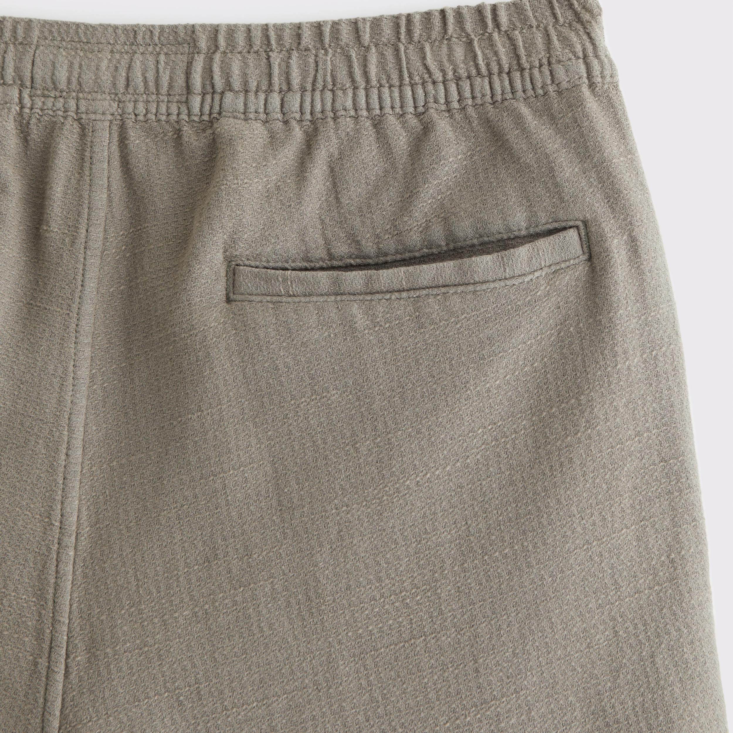 Cotton Texture Pull-On Short Product Image