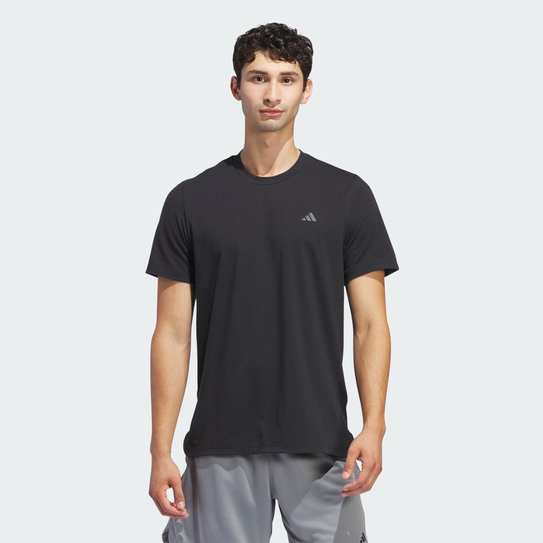 adidas Axis AEROREADY Training Tee Black S Mens Product Image