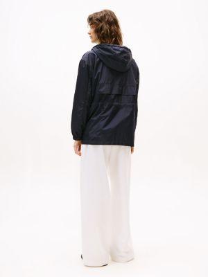 Water-Repellent Hooded Windbreaker Product Image