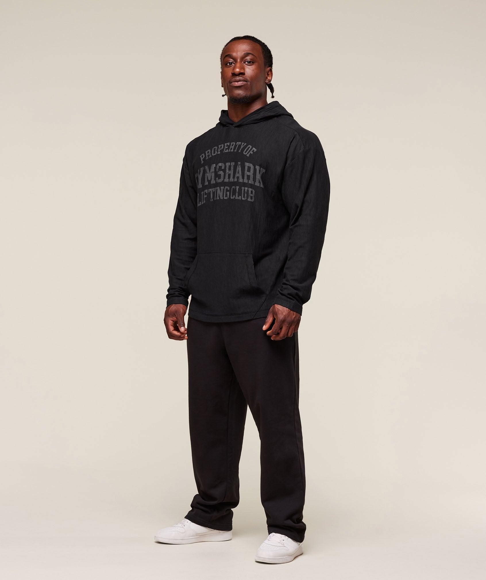 Lightweight Slub Textured Hoodie Product Image