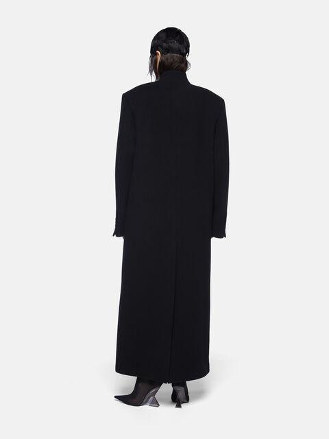 Black long coat Product Image