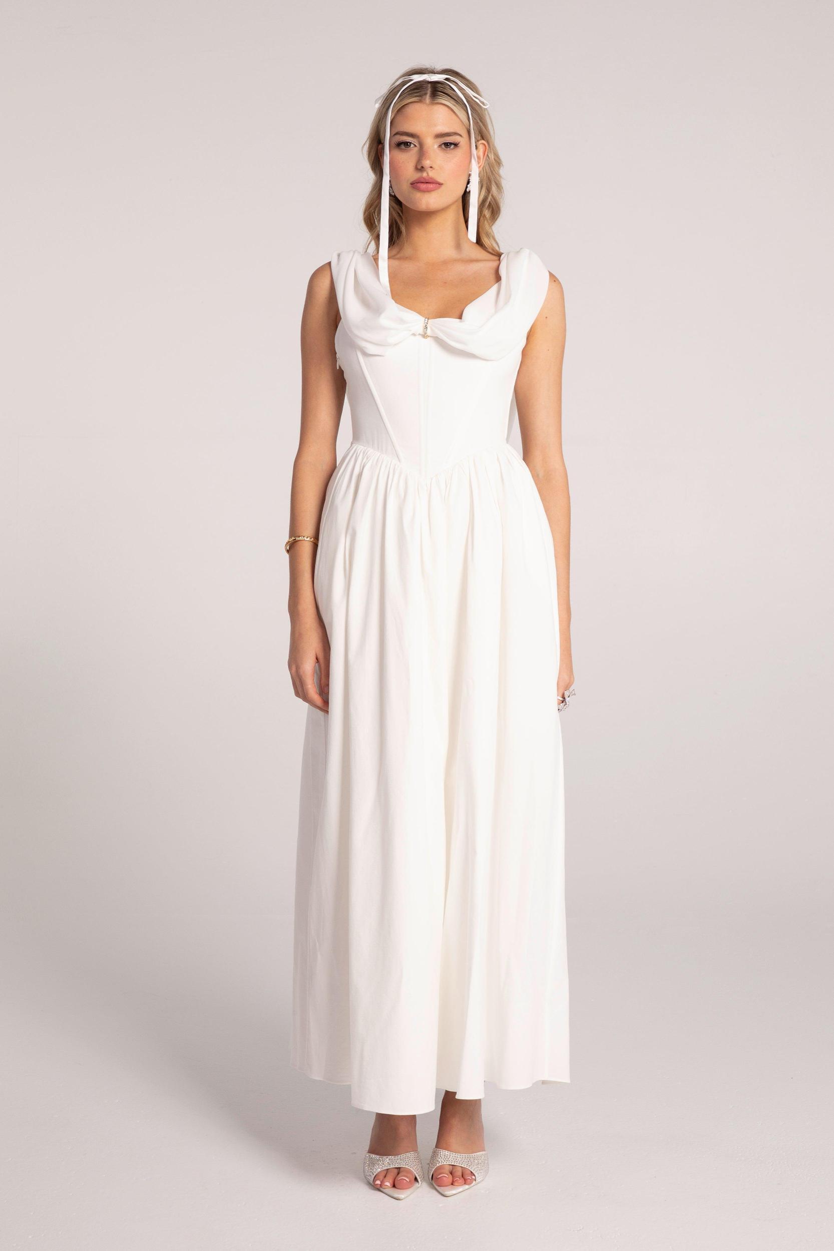 Vivian Dress (White) (Final Sale) Product Image