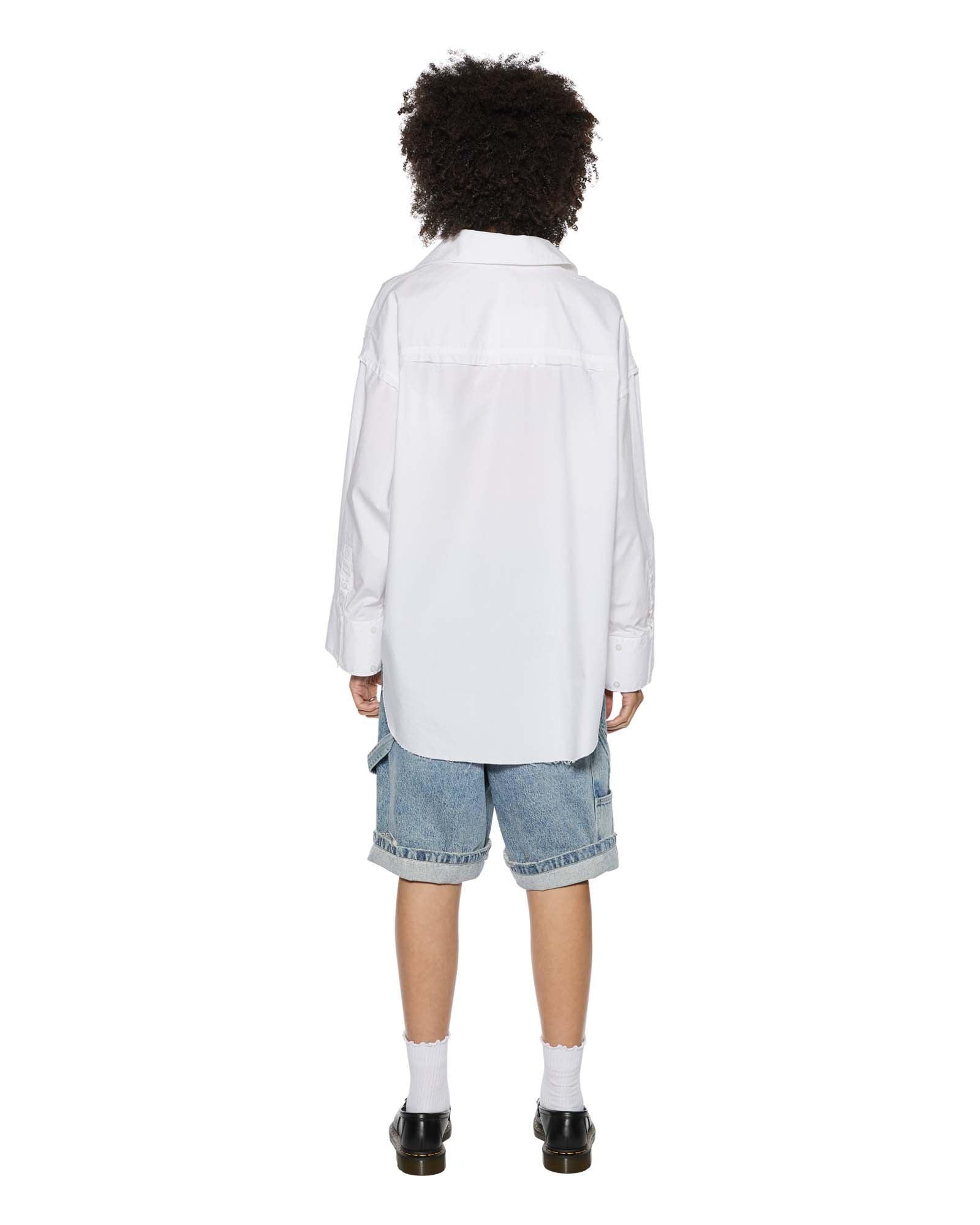 ASTRA LS SHIRT WHITE POPLIN Female Product Image