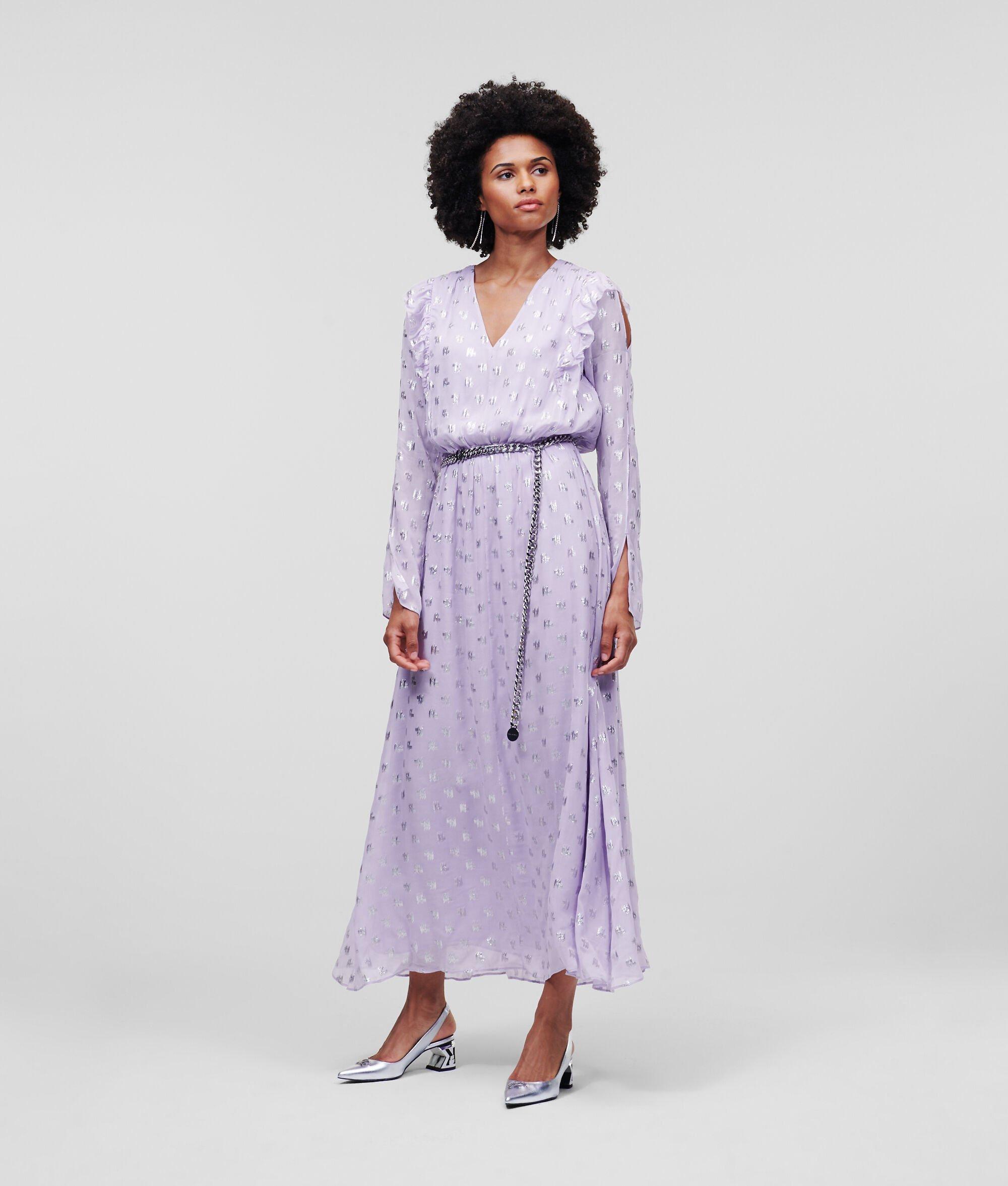 METALLIC MONOGRAM DRESS Product Image