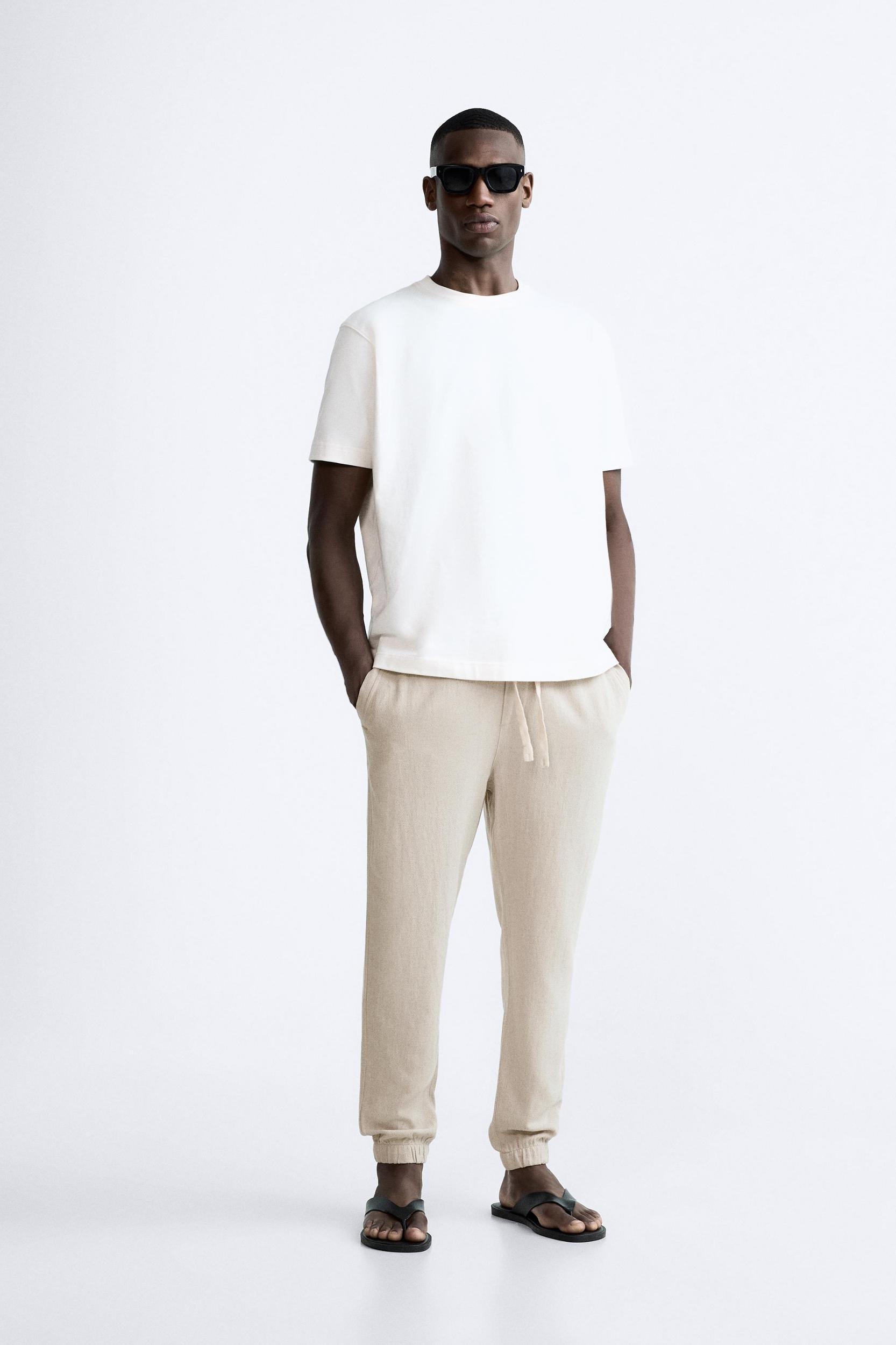 VISCOSE - LINEN PANTS Product Image