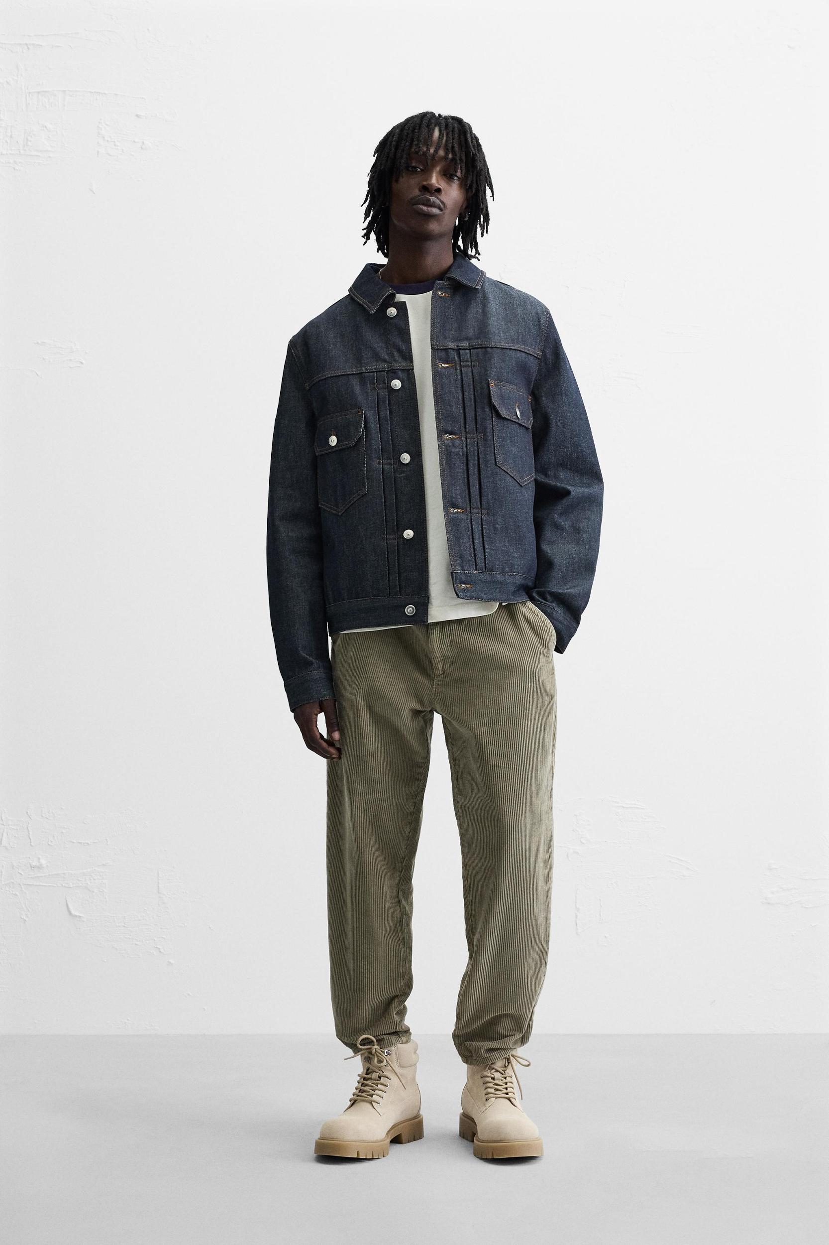 TAPERED CORDUROY PANTS Product Image