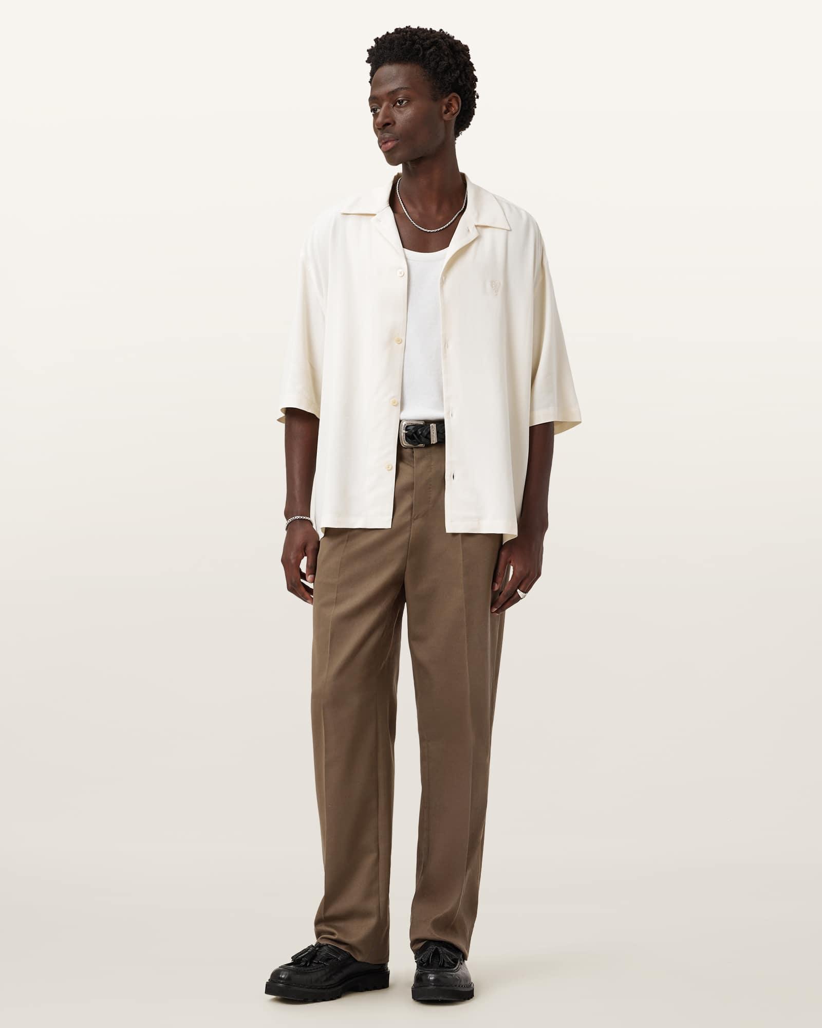 Rialto Oversized Short Sleeve Shirt Product Image