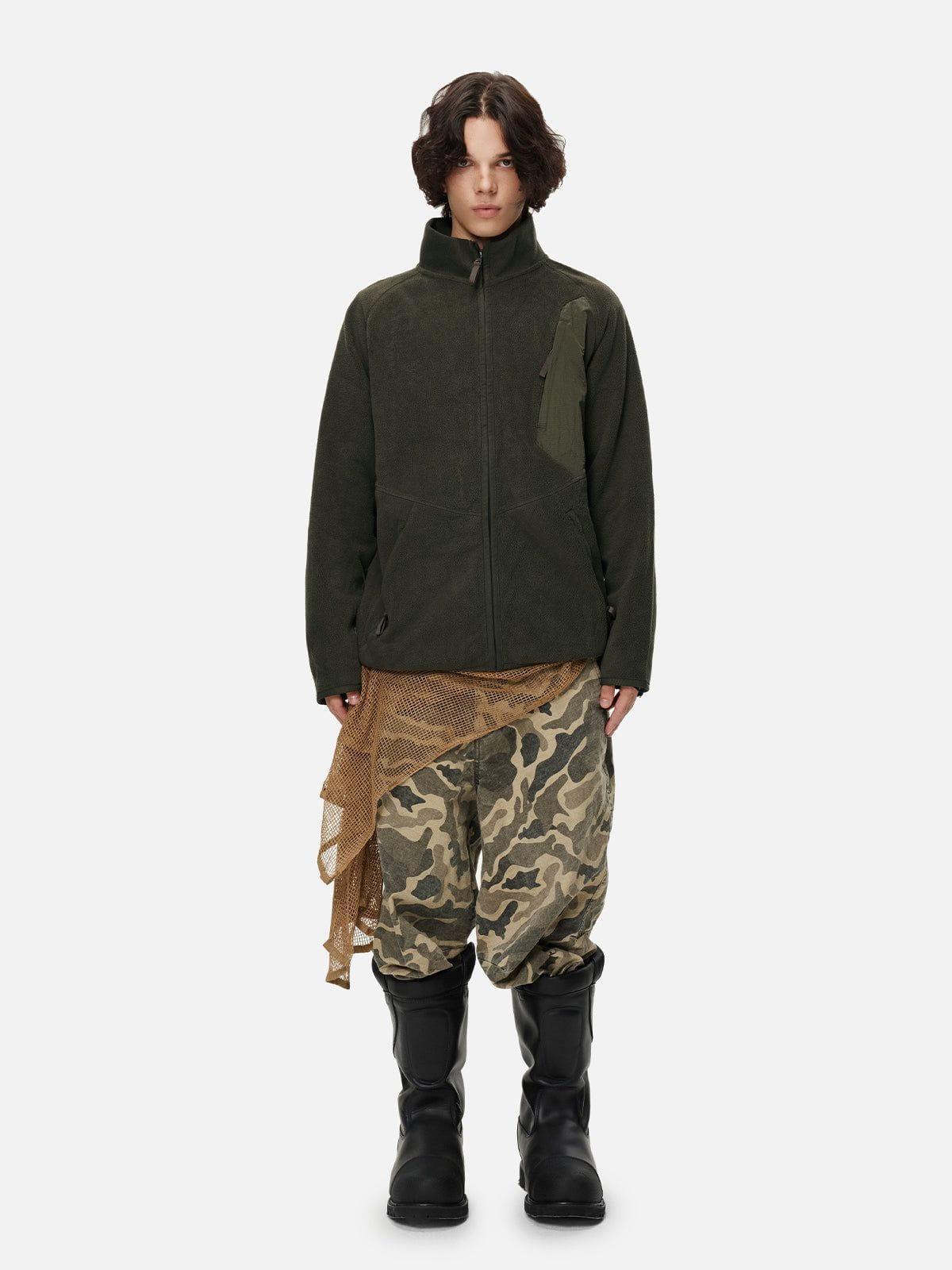 Aelfric Eden Polar Fleece Stand Collar Jacket Product Image