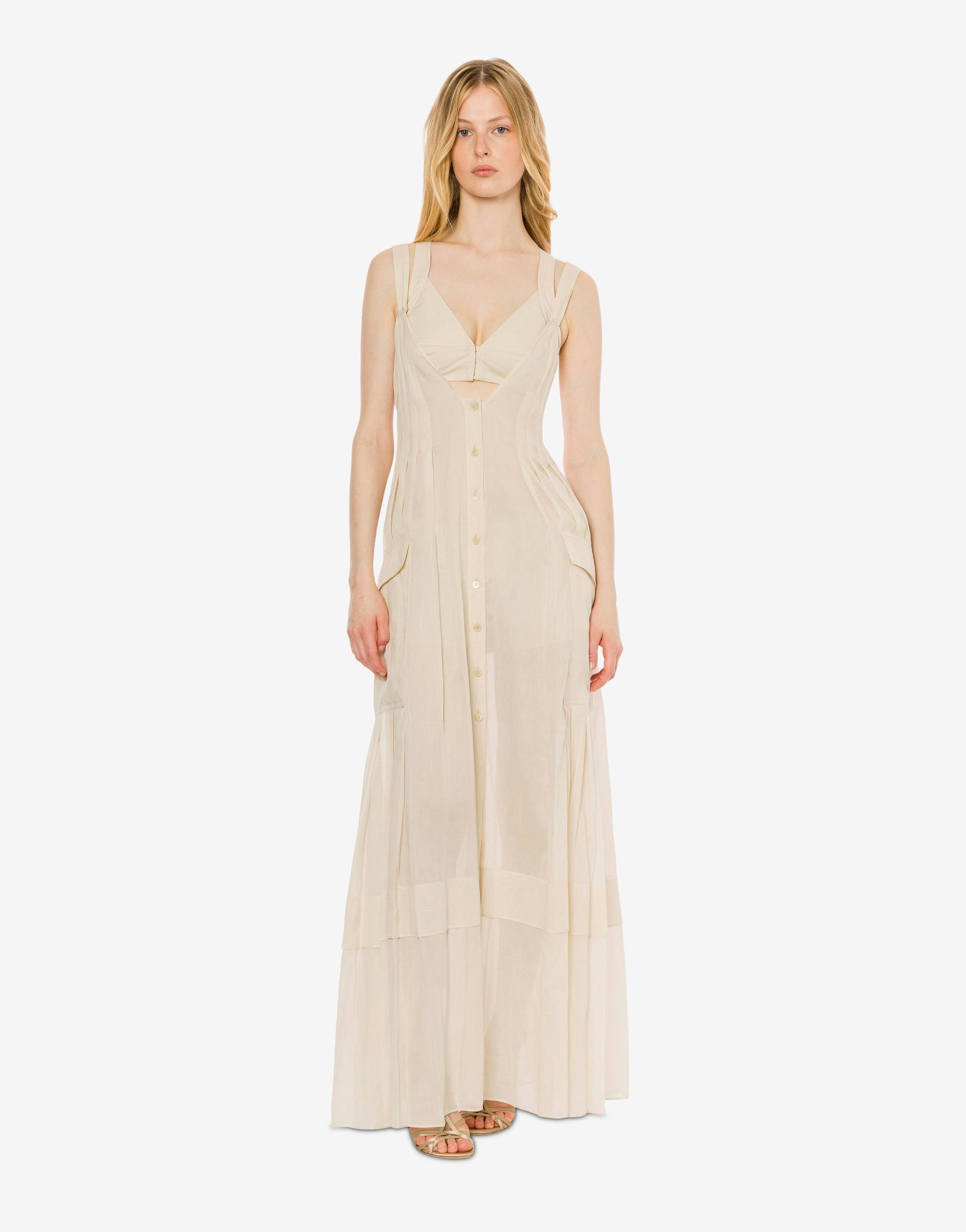 Organised muslin chemisier dress Product Image