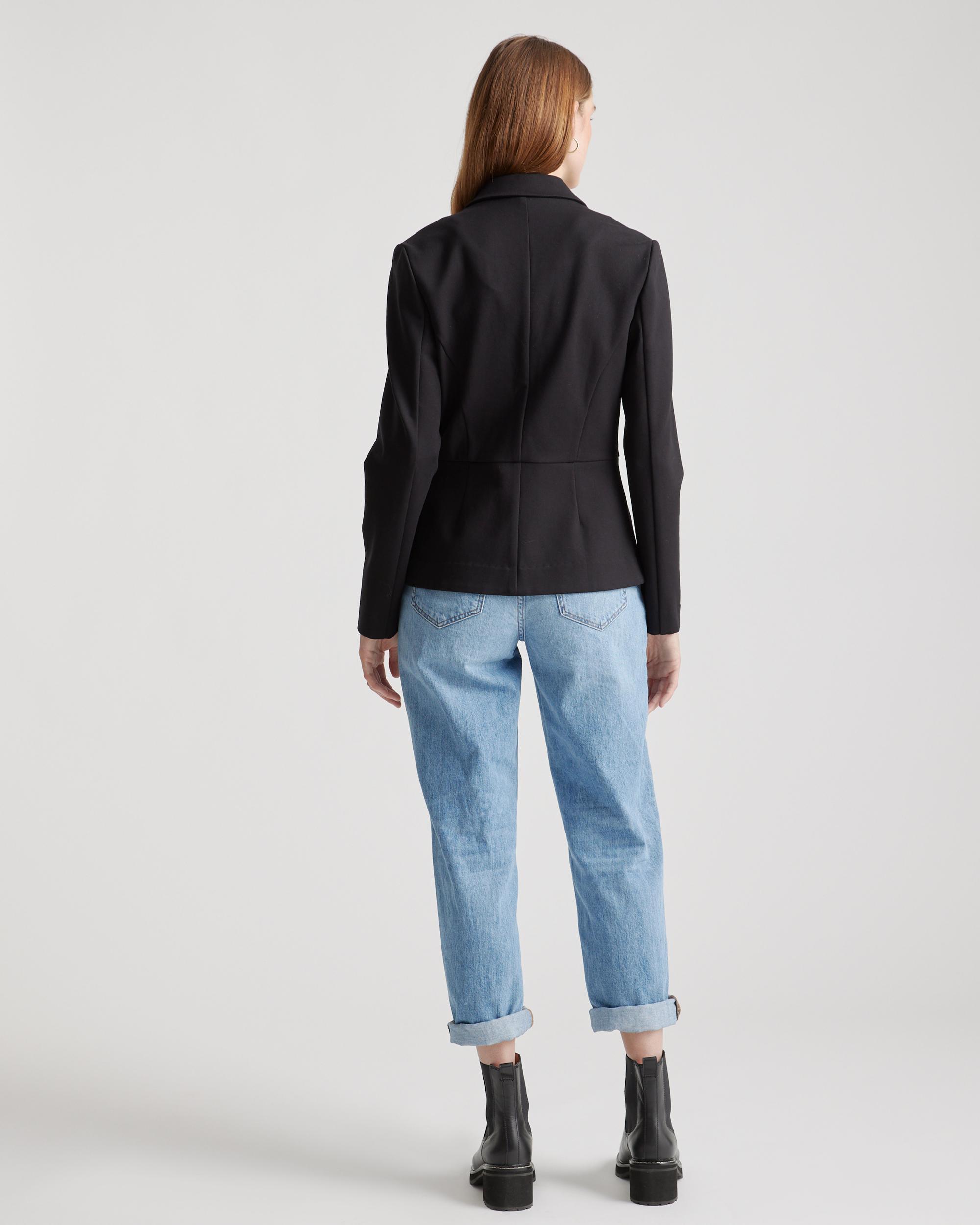 Quince | Women's Ultra-Stretch Ponte Blazer Rayon Product Image