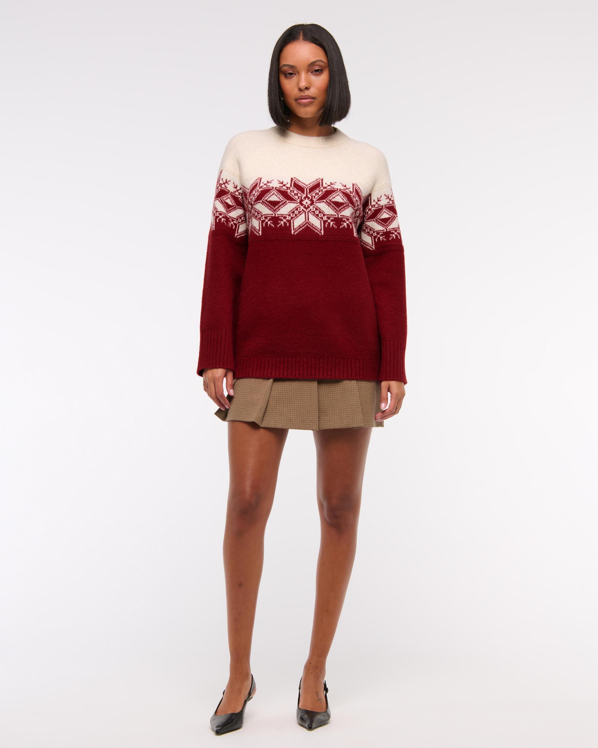 Relaxed Lounge Crew Sweater Product Image
