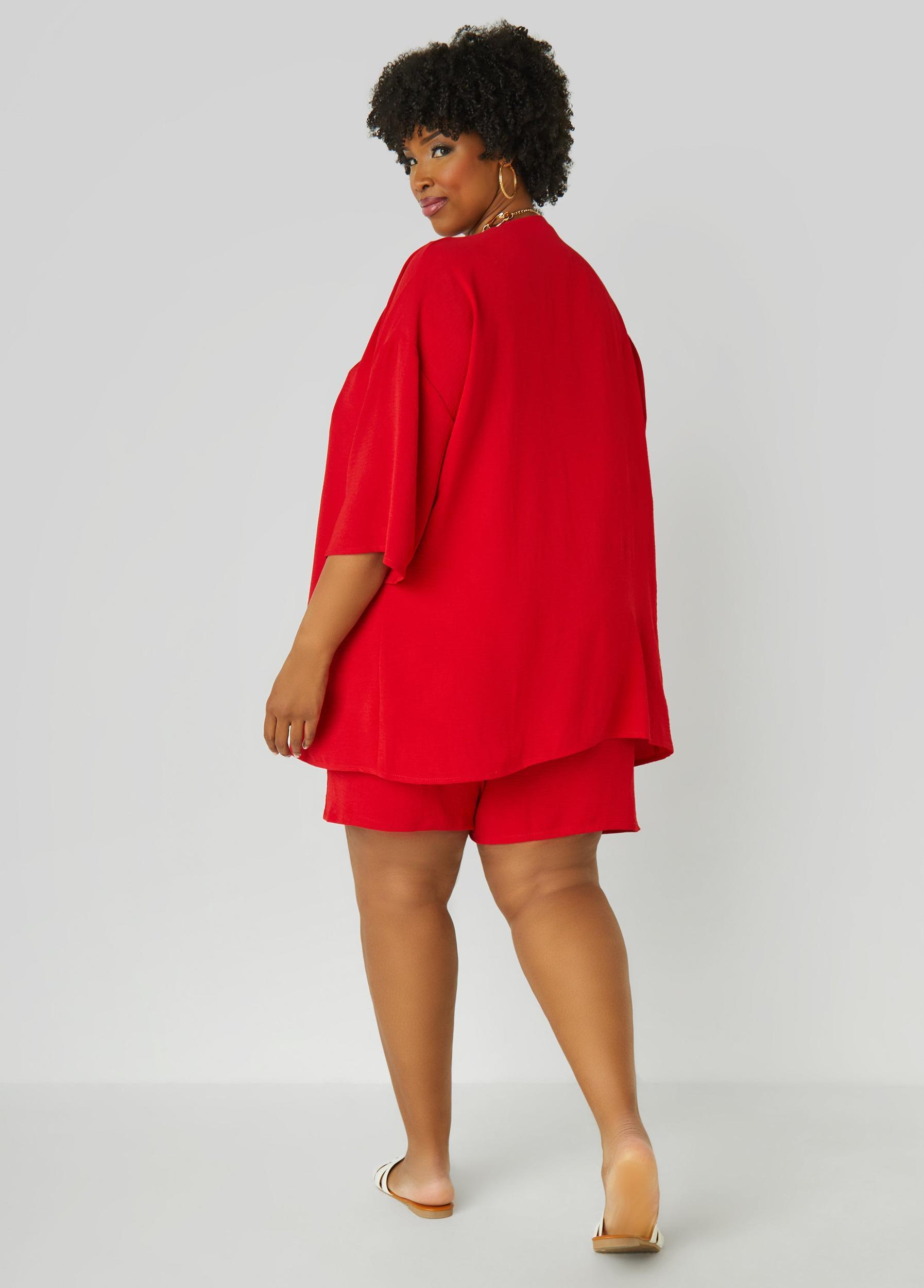 Textured Open Front Jacket Product Image