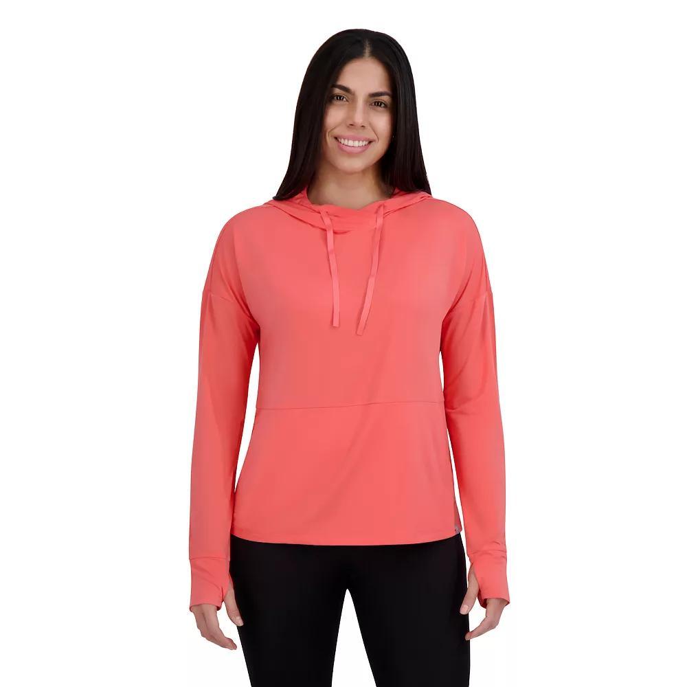 Women's ZeroXposur UPF 50 Sun Protection Hoodie, Size: Large, Pink Punch Product Image