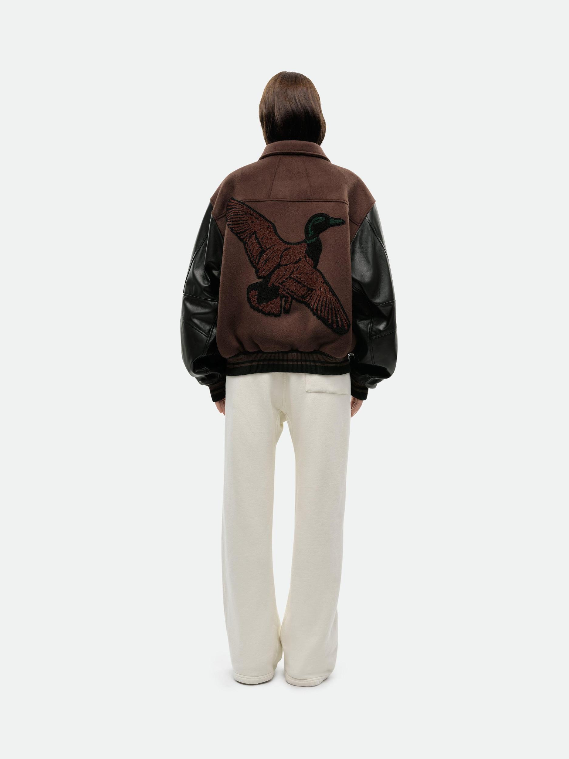 DUCK VARSITY JACKET Female Product Image