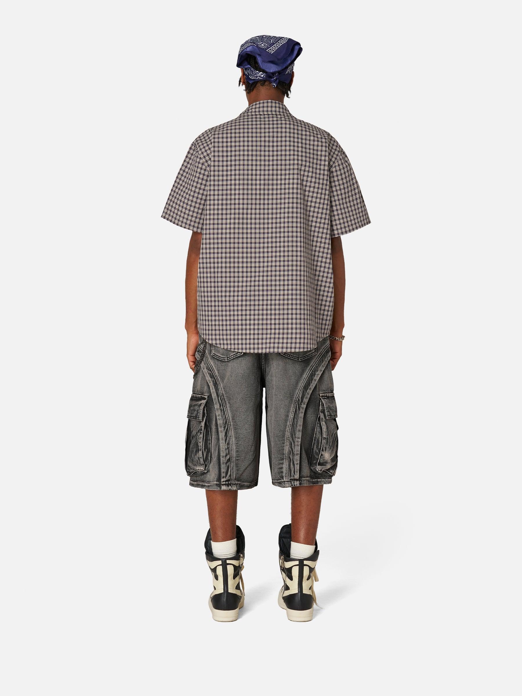 Aelfric Eden Women’s Boxy Plaid Shirt Female Product Image