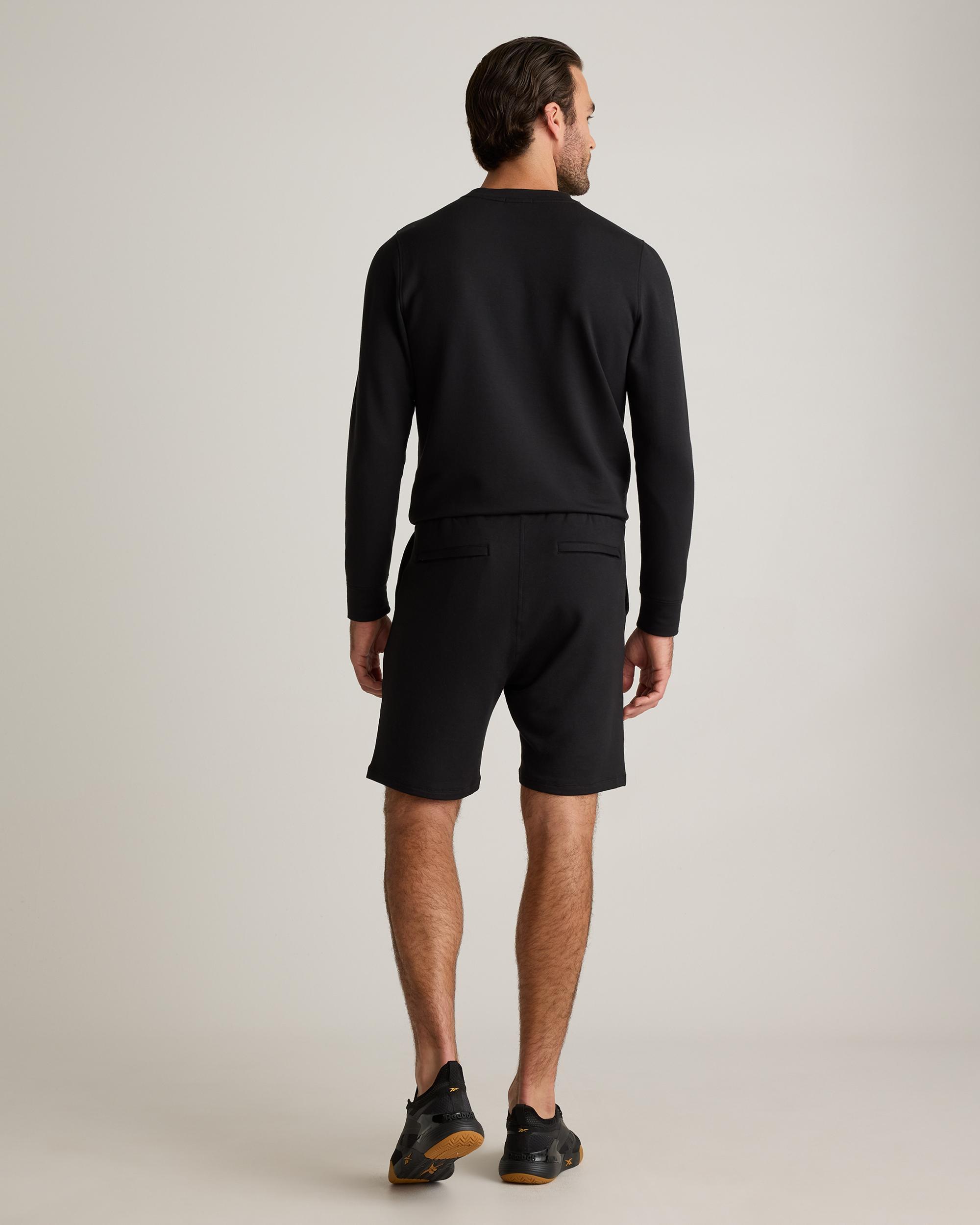 Quince | Men's Supersoft Fleece Crew Neck Alpaca Sweater Lenzing Modal Product Image