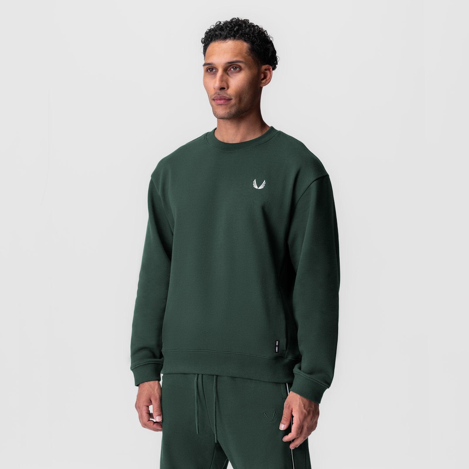 Midweight Terry Slim Crewneck Male Product Image