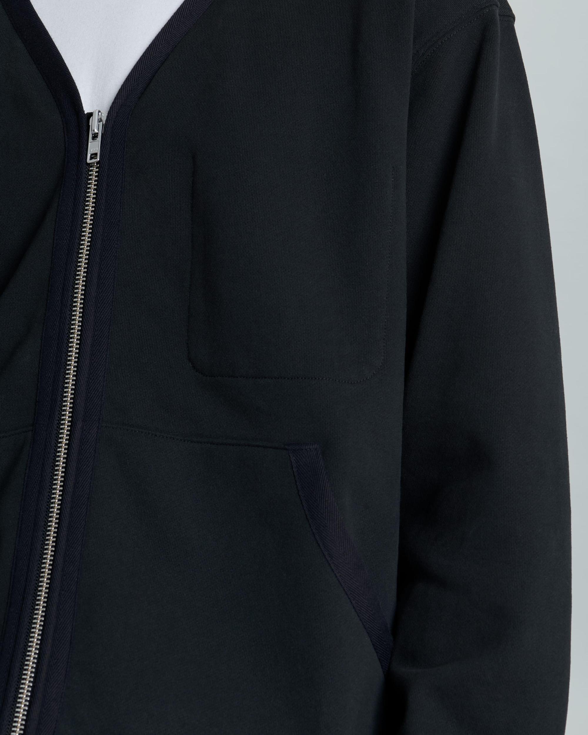 Brand New Era Albright Black Zip Cardigan Male Product Image
