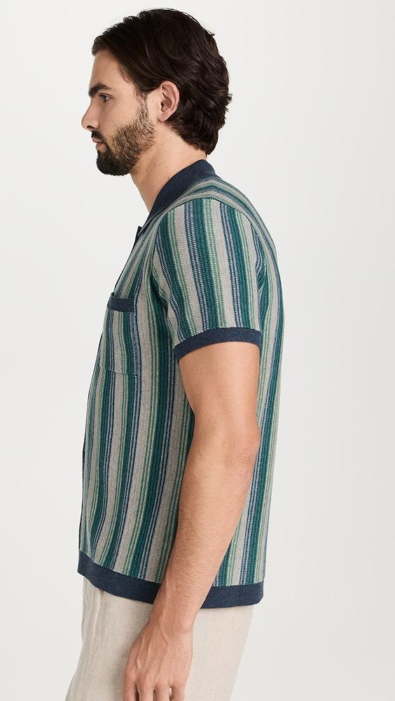 Marine Layer Wyatt Knit Button Down | Shopbop Product Image