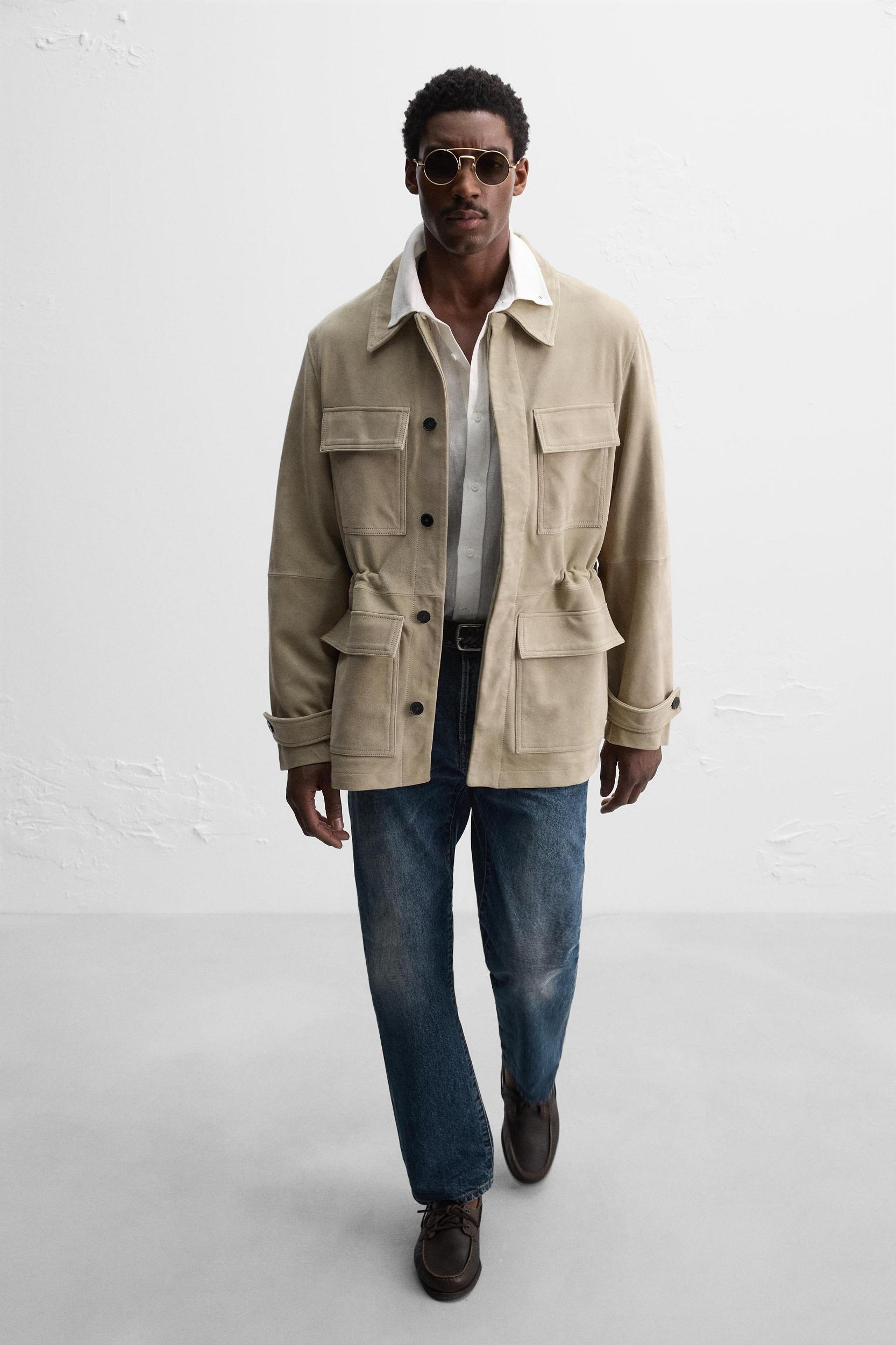 LIMITED EDITION SUEDE LEATHER PARKA Product Image