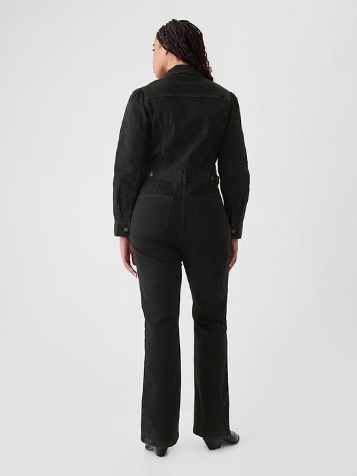 Western Denim Jumpsuit Product Image