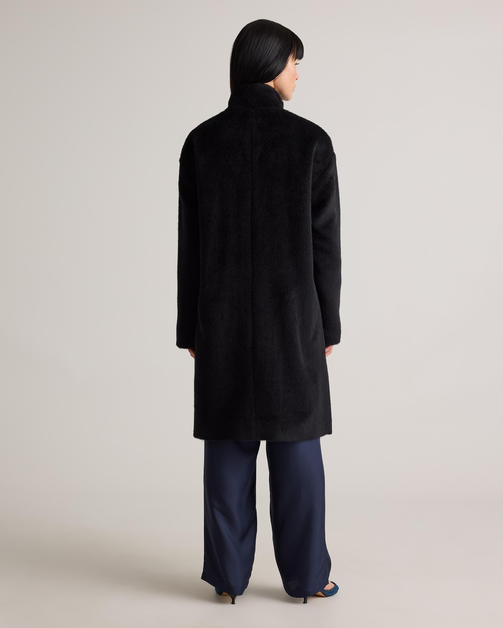 Quince | Women's Alpaca-Wool Stand Collar Coat Size XS Product Image