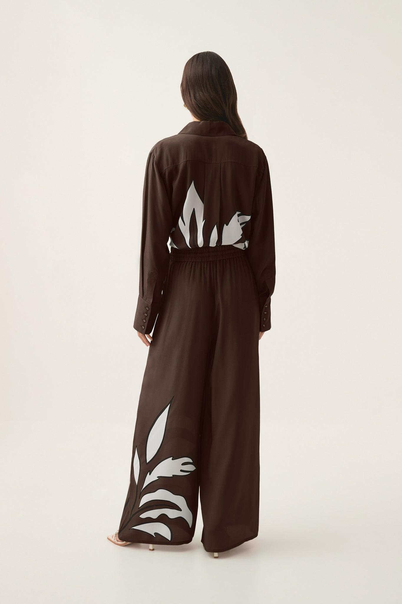 Planetary Silk Drawcord Pant Product Image