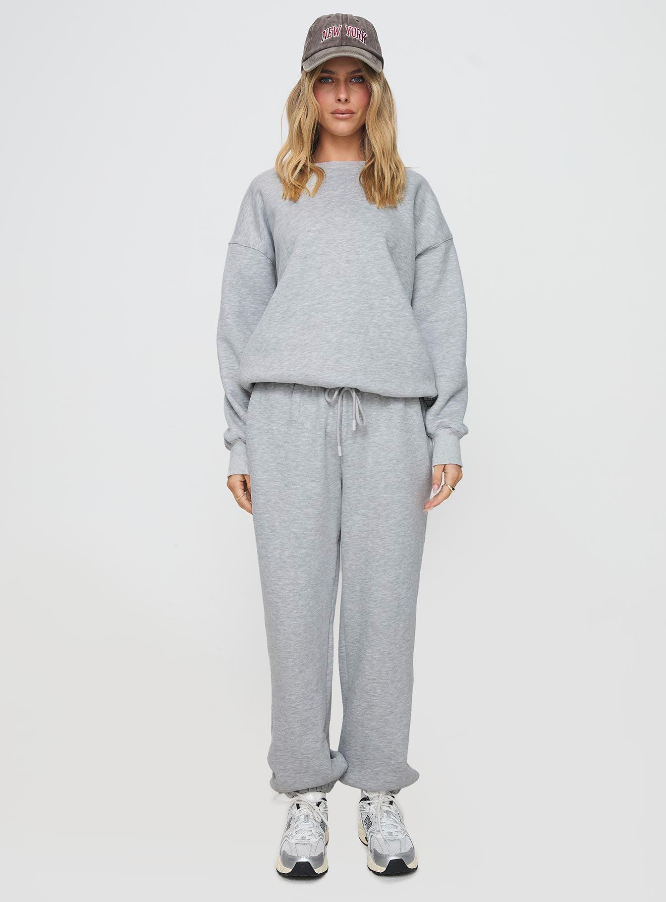 Dream Fleece Classic Crewneck Sweatshirt Grey Marle Product Image