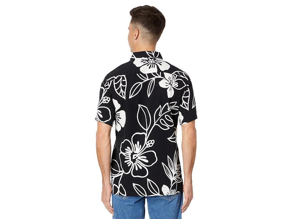 Quiksilver Waterman Cruise Town Short Sleeve Woven Cruise Town) Men's Clothing Product Image