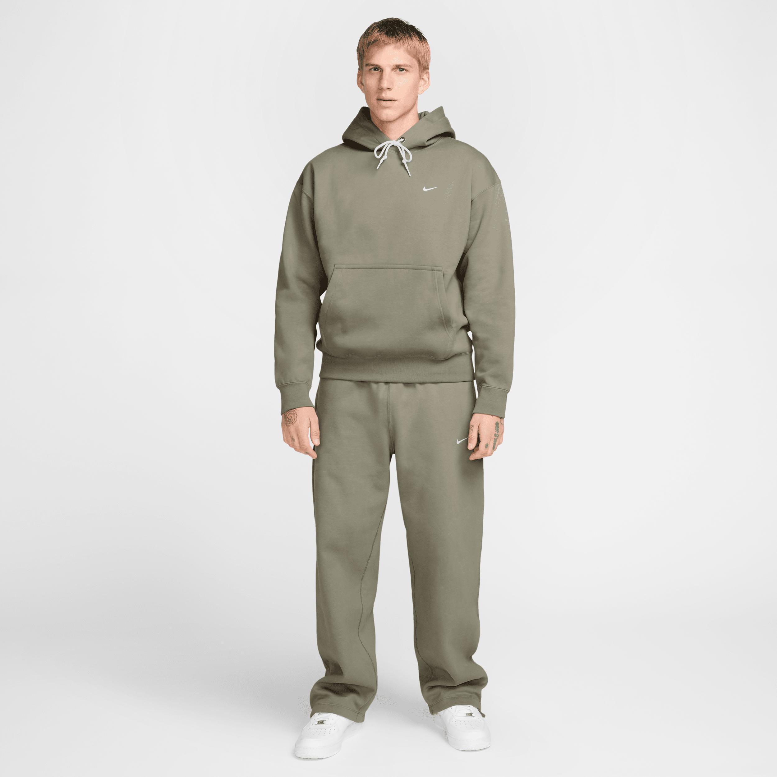 Nike Men's Solo Swoosh Fleece Pullover Hoodie Product Image