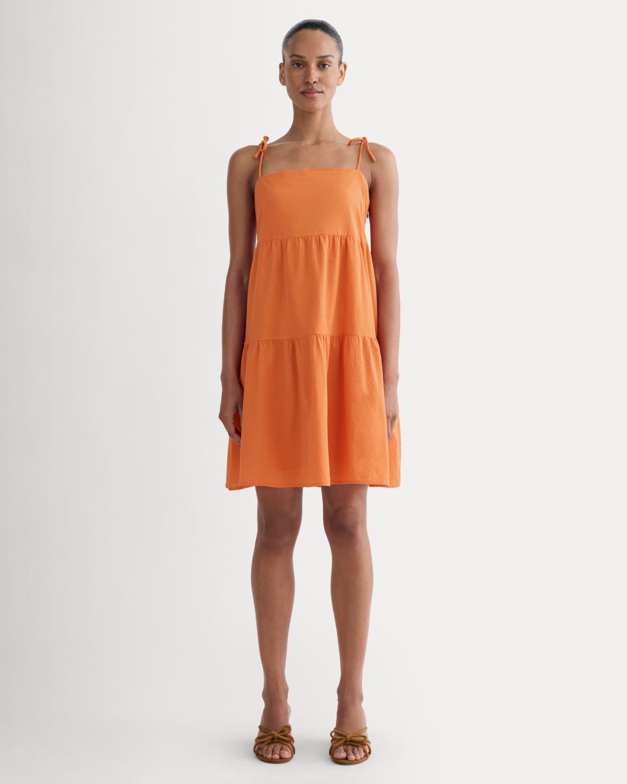 The Gauze Mini Tiered Dress Product Image