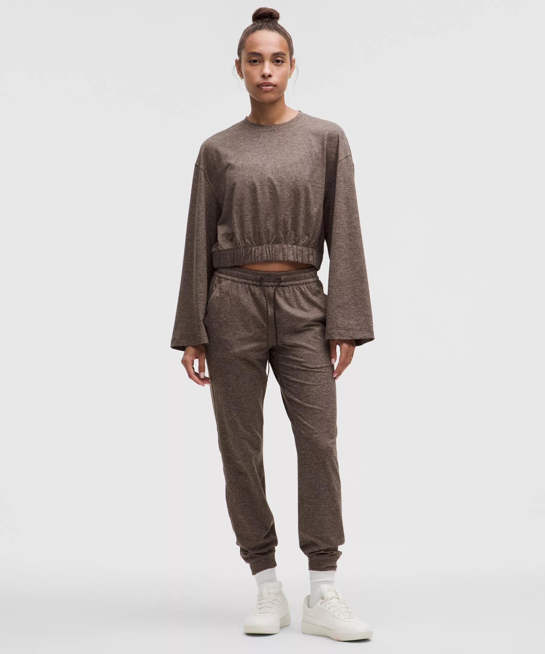 Soft Jersey Relaxed Crewneck Pullover Product Image