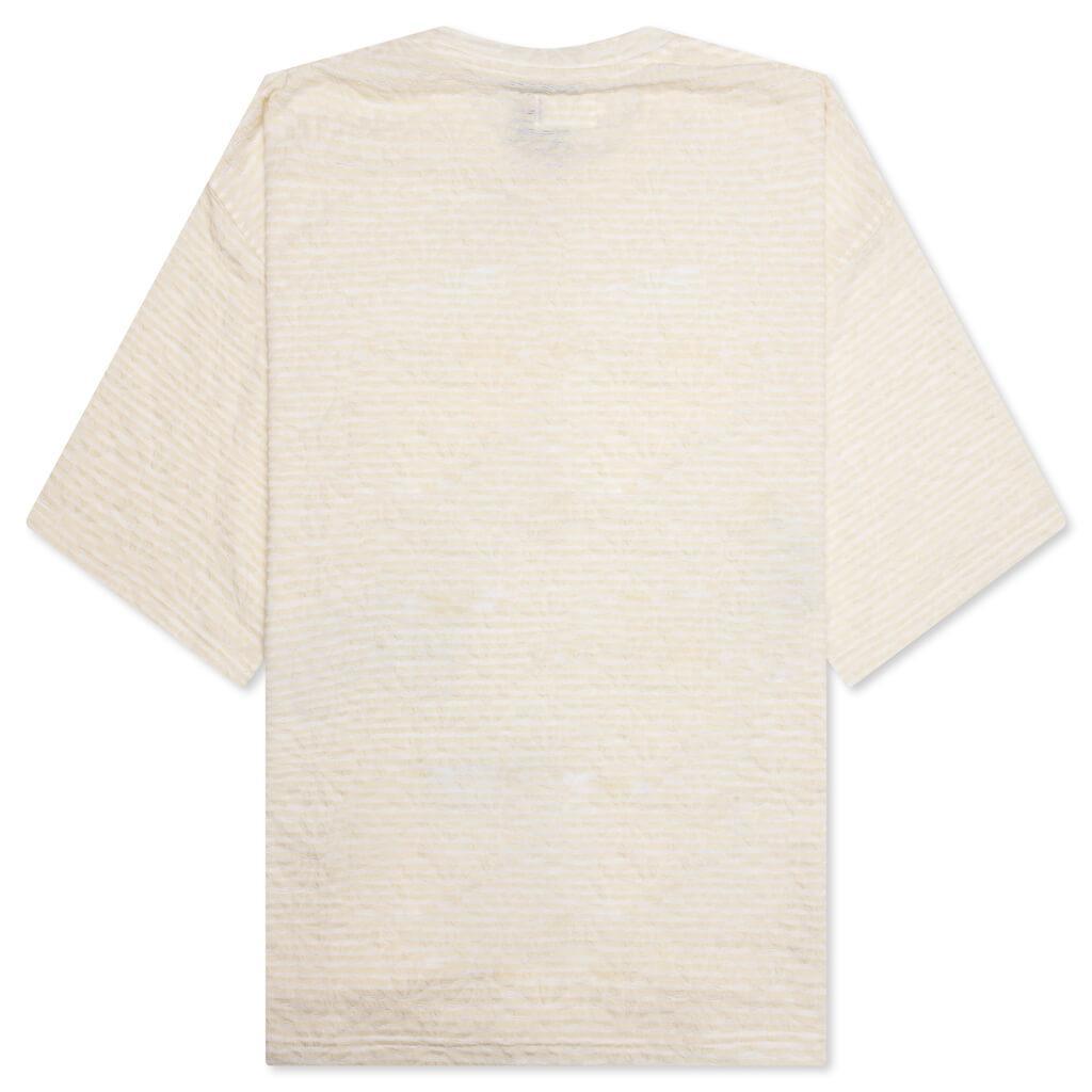 Stripe Box Tee - Bone Male Product Image