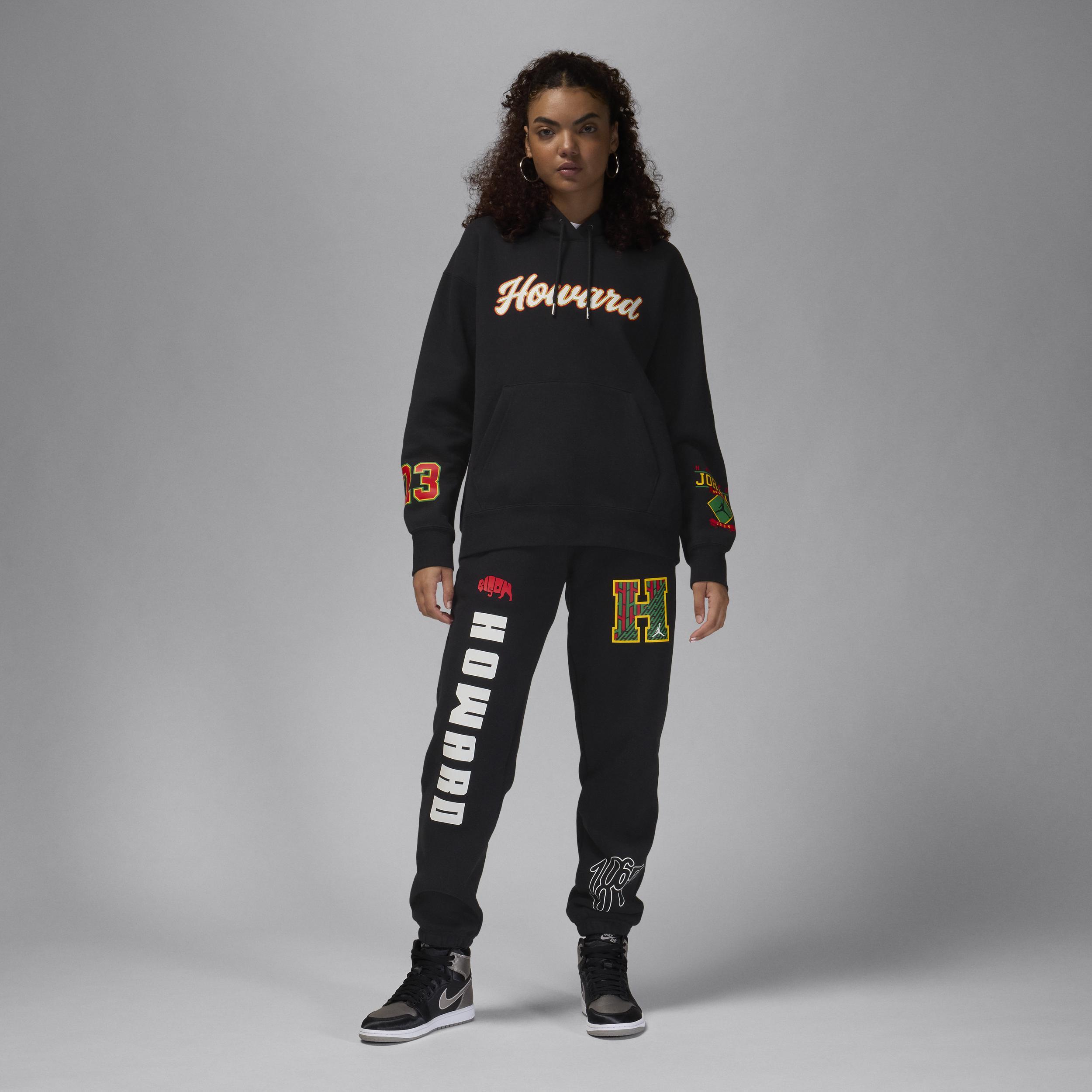 Jordan x Howard University Women's Satin-Lined Pullover Hoodie Product Image